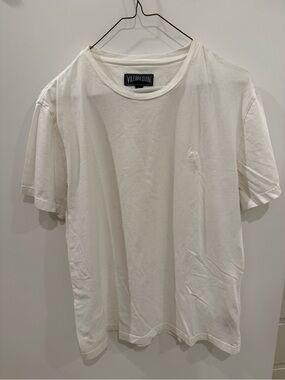 Vilebrequin White Short Sleeve Crew Tee